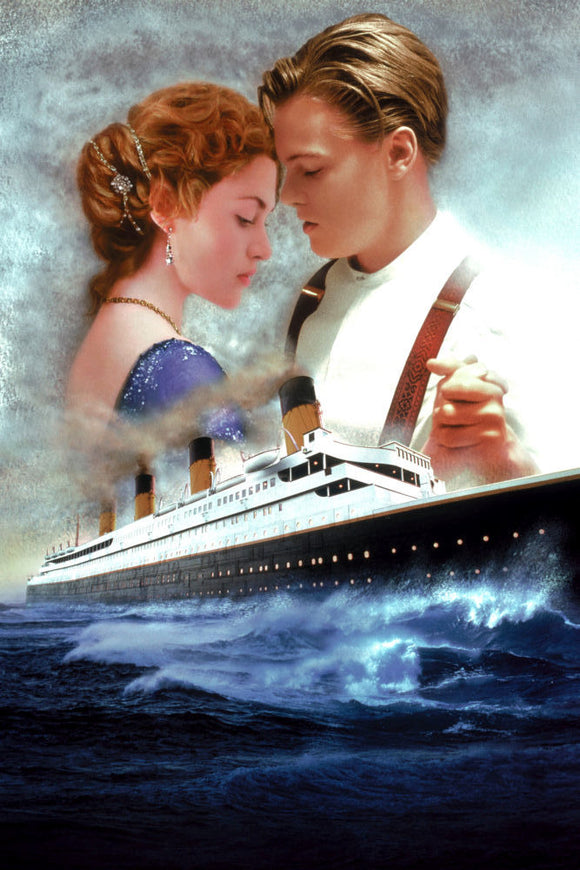 Titanic Movie Art Poster - 24x36