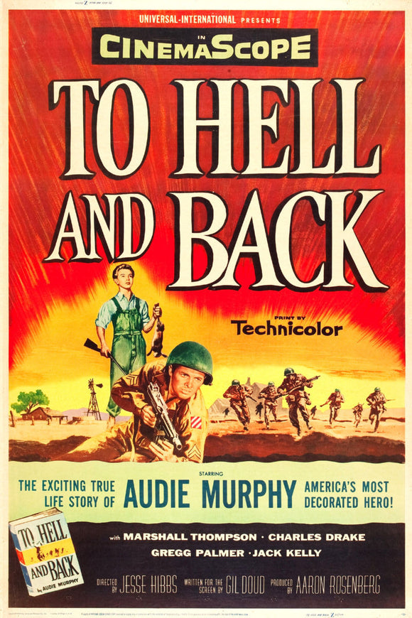 To Hell And Back Movie Poster 11