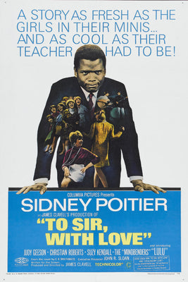 To Sir With Love Movie Poster 11x17 11"x17" Poster The Poster Depot