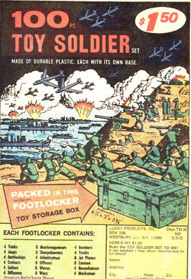 Toy Soldiers Ad Poster 27x40 from The Poster Depot