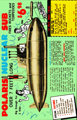 Toy Submarine Ad Poster 27x40 from The Poster Depot