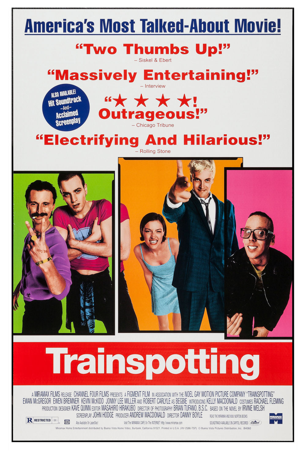 Trainspotting Movie Poster - 11"x17" The Poster Depot