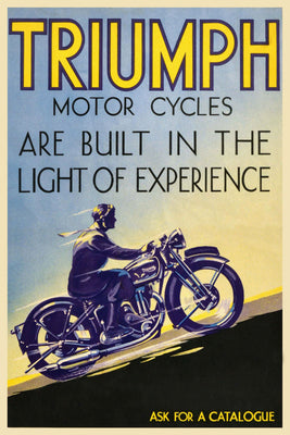 Triumph Motorcycles Poster (16"x24") The Poster Depot