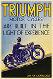 Triumph Motorcycles Poster (16"x24") The Poster Depot
