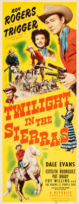 Twilight in the Sierras Inspired Poster - 11"x17" The Poster Depot