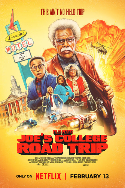 Tyler Perry's Joe's College Road Trip Movie Poster - 27"x40" The Poster Depot