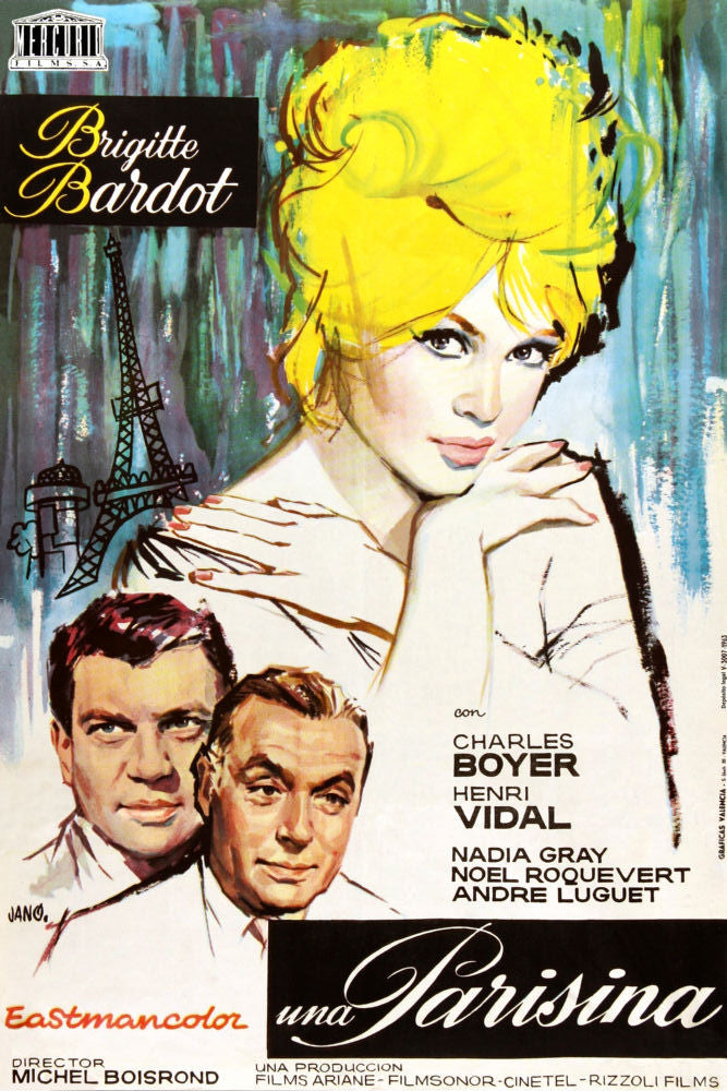 La Parisienne Movie Poster Spanish On Sale United States