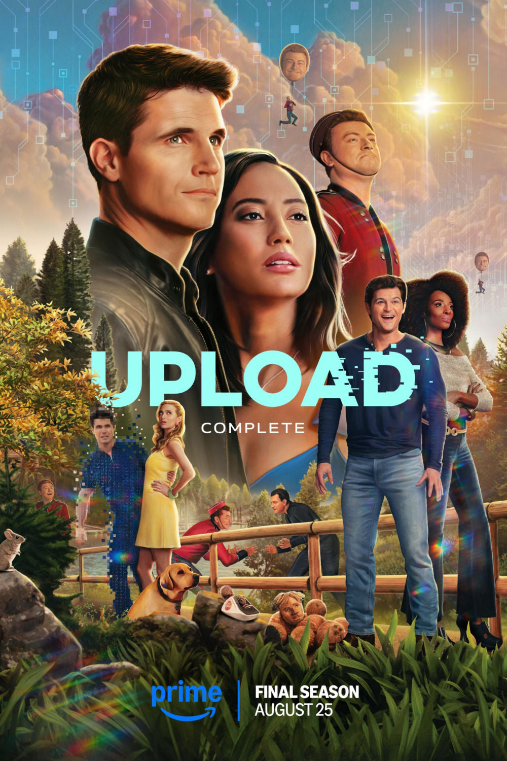 Upload Poster 24x36 – Sci-Fi Satire Wall Art | The Poster Depot The Poster Depot