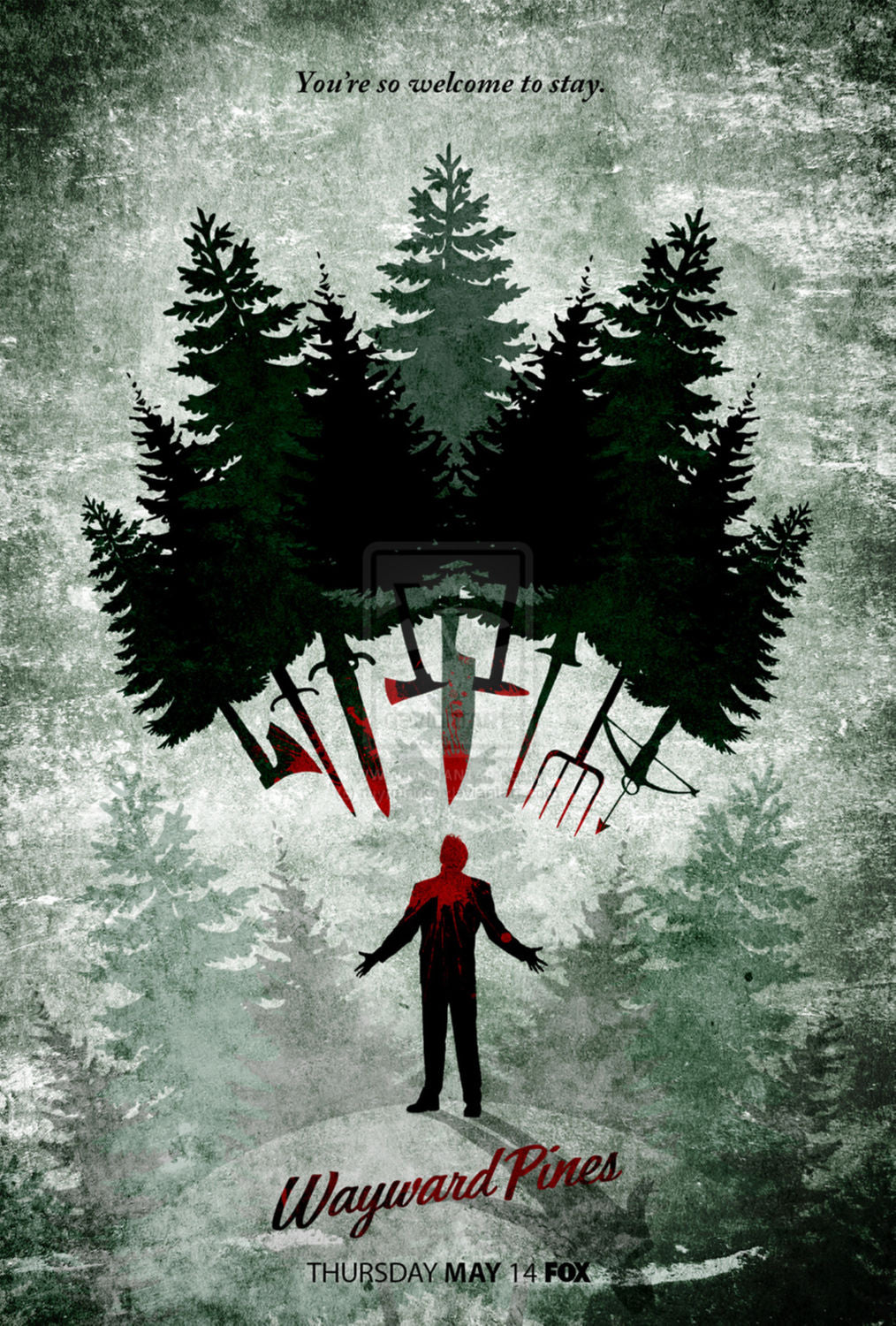 Wayward Pines Poster 16x24 Inch Print Wall Art Decor The Poster Depot