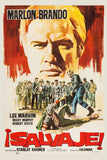 Wild Ones poster featuring classic motorcycle and rugged styling