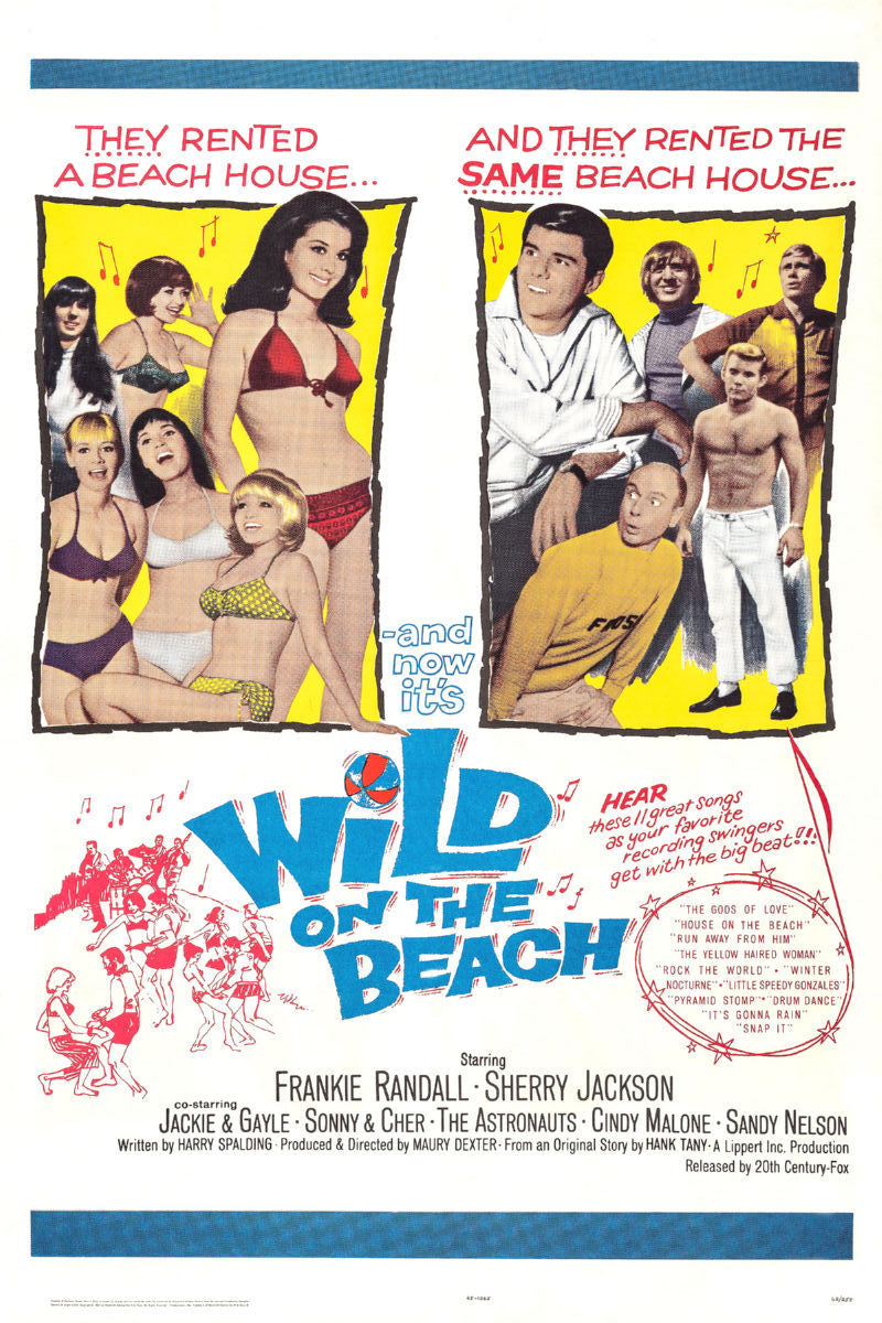 Wild on the Beach Movie poster| theposterdepot.com The Poster Depot