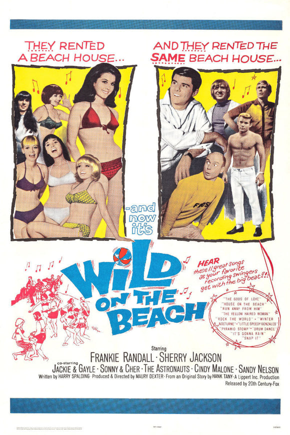 Wild on the Beach Movie Poster On Sale United States