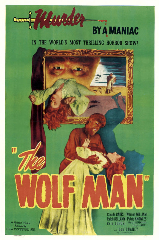 Wolfman Movie poster for sale cheap United States USA