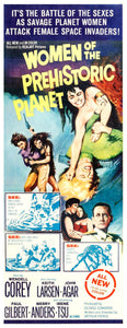 Women Of The Prehistoric Planet Movie Poster 27"x40" 27inx40in