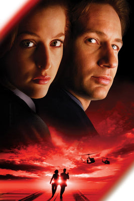The X-Files Poster 24x36 Red The Poster Depot