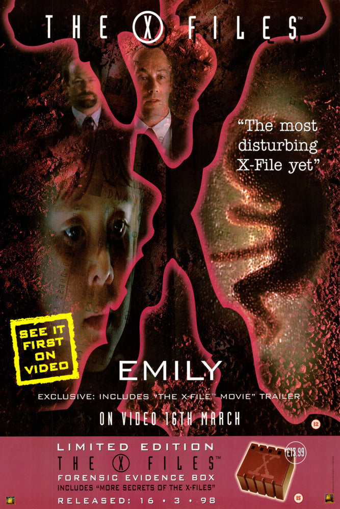Xfiles Video Promo Emily  Poster 27x40 27"x40"