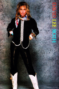 David Lee Roth 11x17 poster for sale cheap United States USA