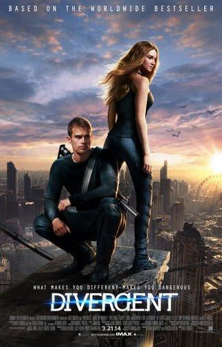 Divergent Movie 11x17 poster for sale cheap United States USA