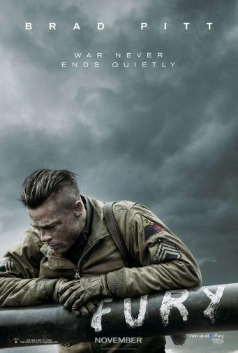 Fury Movie 11x17 poster for sale cheap United States USA