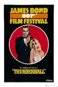 James Bond Film Festival 11x17 poster for sale cheap United States USA