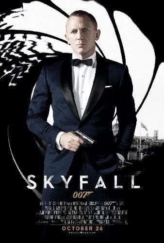 Skyfall James Bond 007 movie poster Large for sale cheap United States USA