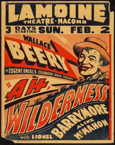 Ah Wilderness poster 24inx36in Poster