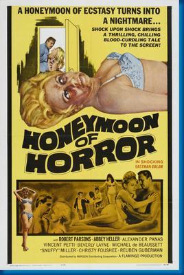 Honeymoon Of Horror Poster 27x40 The Poster Depot The Poster Depot