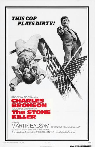 Stone Killer movie poster Sign 8in x 12in