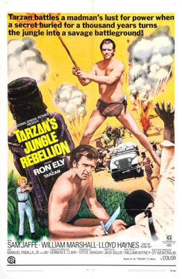 Tarzans Jungle Rebellion poster for sale cheap United States USA