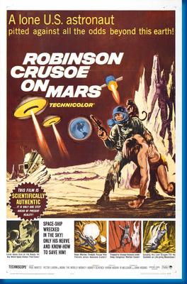 Robinson Crusoe On Mars Vt poster