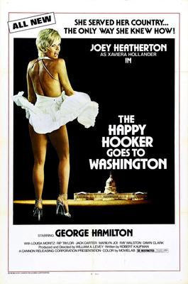 Happy Hooker Goes To Washington The Metal Movie Poster 8in x 12in