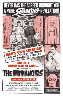 Creation Of Humanoids The poster 16in x24in