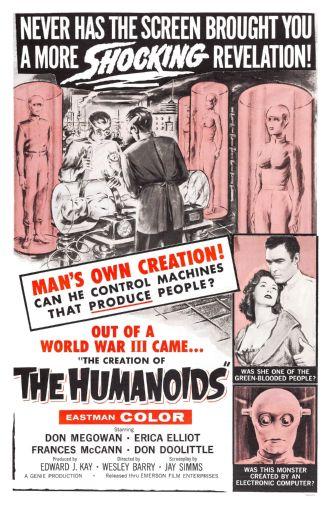 Creation Of Humanoids The Poster On Sale United States