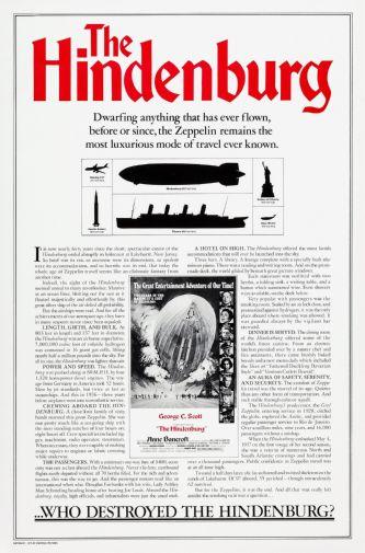 Hindenburg The Poster On Sale United States