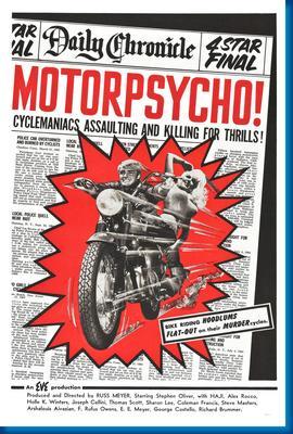 Motorpsycho poster 27"x40" The Poster Depot