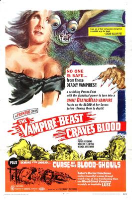 Vampire Beast Craves Blood The poster for sale cheap United States USA