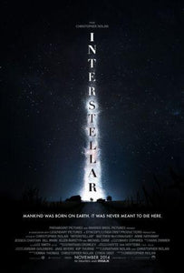 Interstellar movie poster Sign 8in x 12in