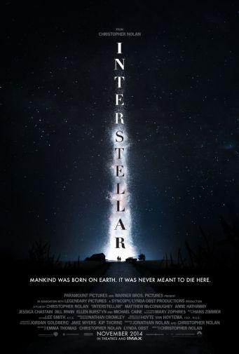 Interstellar movie poster Sign 8in x 12in