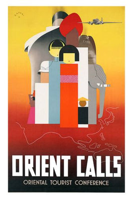 Oriental Tourism Poster 24in x36in The Poster Depot