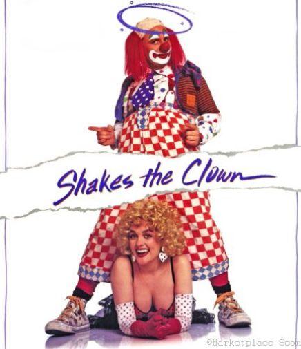 Shakes The Clown movie poster Sign 8in x 12in