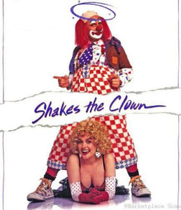 Shakes The Clown movie poster Sign 8in x 12in