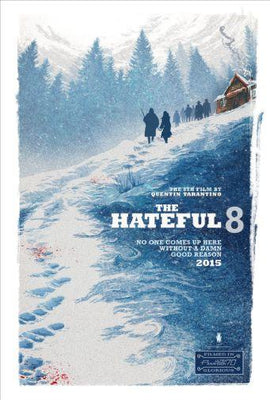 Hateful Eight The Metal Movie Poster 8in x 12in
