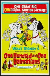 101 Dalmatians Movie Poster 24in x 36in - Fame Collectibles
