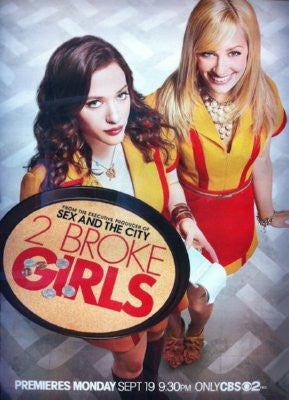 2 Broke Girls 11x17 poster #01 Large for sale cheap United States USA