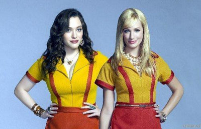 2 Broke Girls Photo Sign 8in x 12in