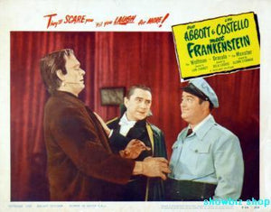 Abbott And Costello Meet Frankenstein movie poster Sign 8in x 12in