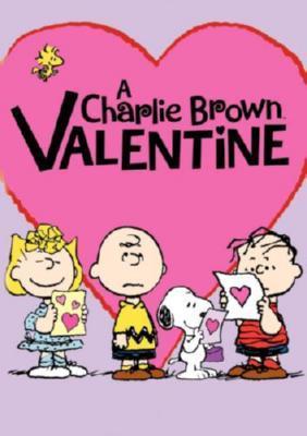 A Charlie Brown Valentine Photo Sign 8in x 12in