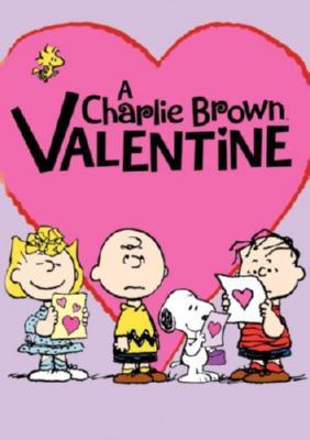 A Charlie Brown Valentine Photo Sign 8in x 12in