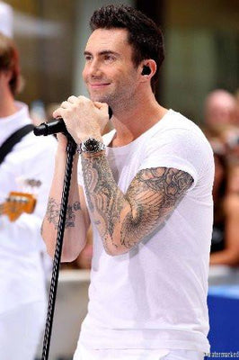 Adam Levine poster tin sign Wall Art