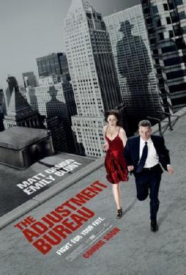 Adjustment Bureau movie poster Sign 8in x 12in